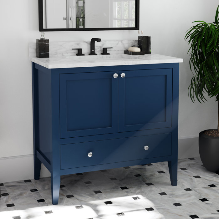 CNC Vanguard 36" Single Bathroom Vanity Base Wayfair